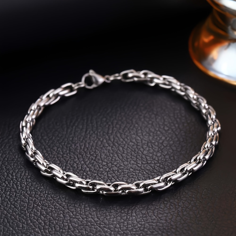 Men's Minimalist Twisted Wire Bracelet, Unisex